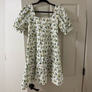 Faithful the Brand with and yellow floral dress